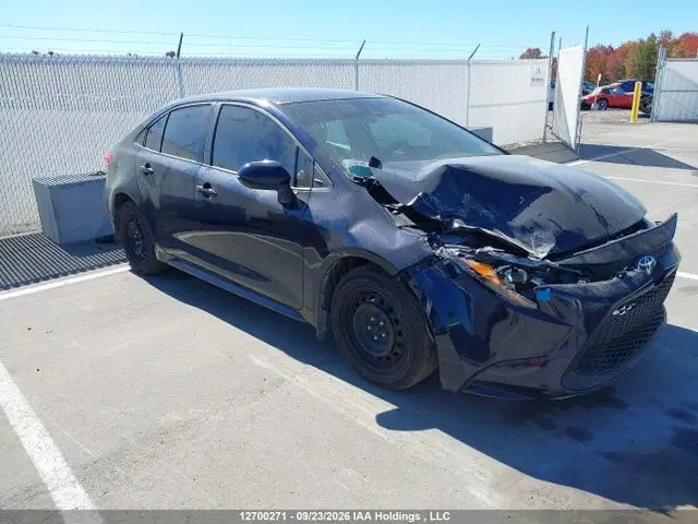 5YFBPMBE7NP307179 — 2022 Toyota Corolla, Передняя часть (Front), фото до ремонта