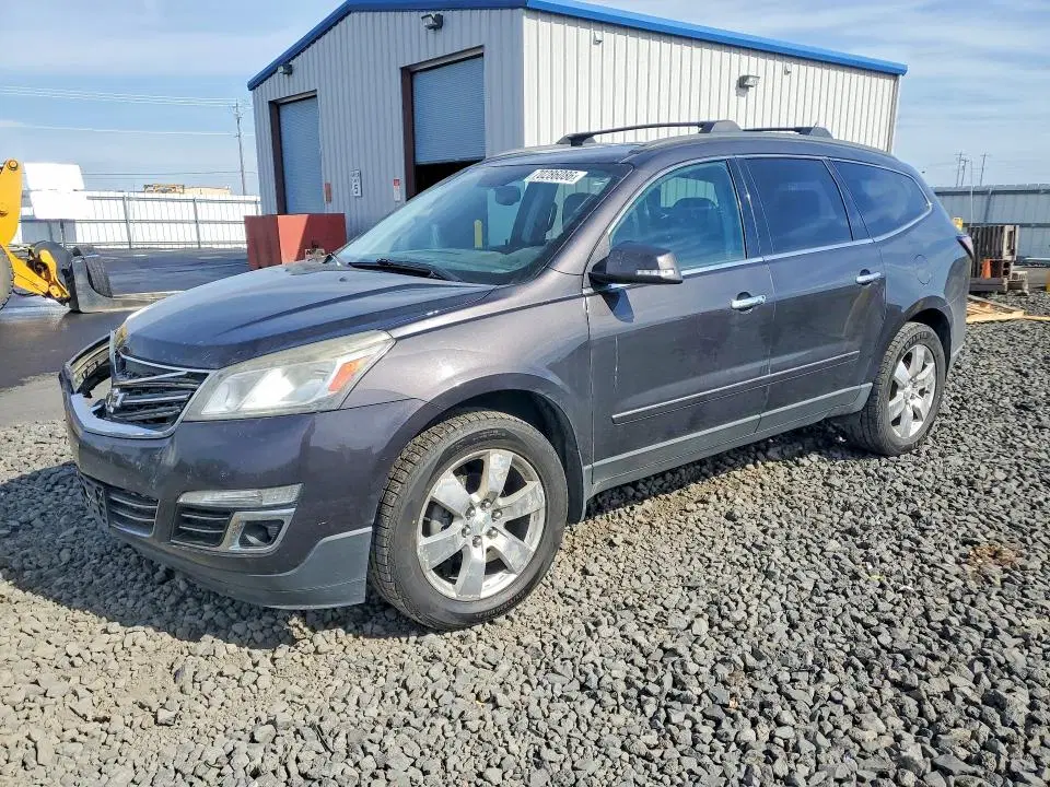 1GNKVLKDXDJ220930 — 2013 Chevrolet Traverse, Передняя часть (Front End), фото до ремонта