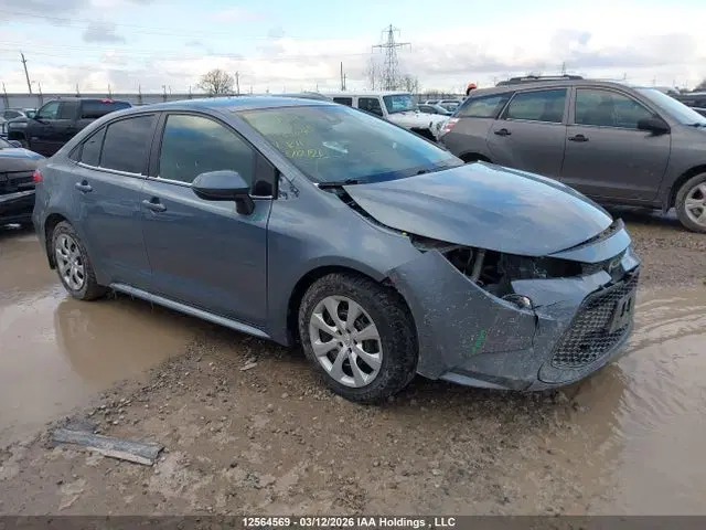 5YFBPRBE1LP051499 — 2020 Toyota Corolla LE, Передняя часть (Front), фото до ремонта