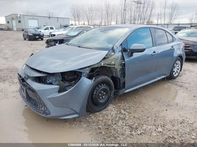 2020 Toyota COROLLA LE VIN 5YFBPRBE1LP051499 фото 2