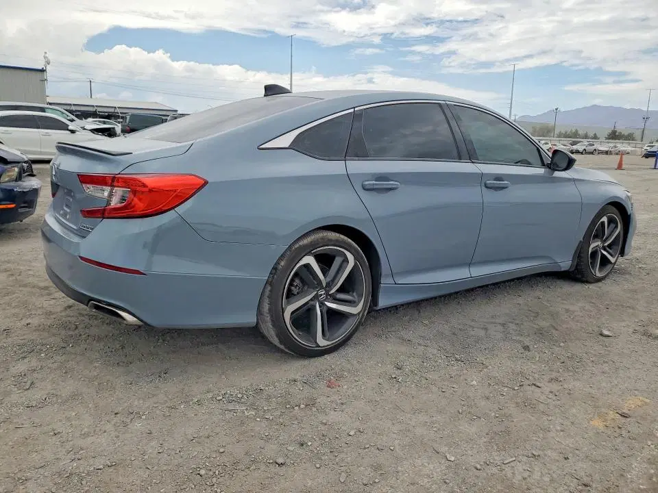 2021 Honda Accord VIN 1HGCV1F42MA023814 фото 3