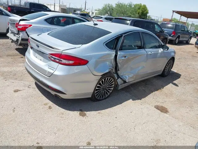 2017 Ford Fusion Hybrid Titanium VIN 3FA6P0RU4HR188146 фото 4
