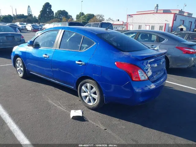 2014 Nissan Versa 1.6 Sv VIN 3N1CN7AP2EL801822 фото 3