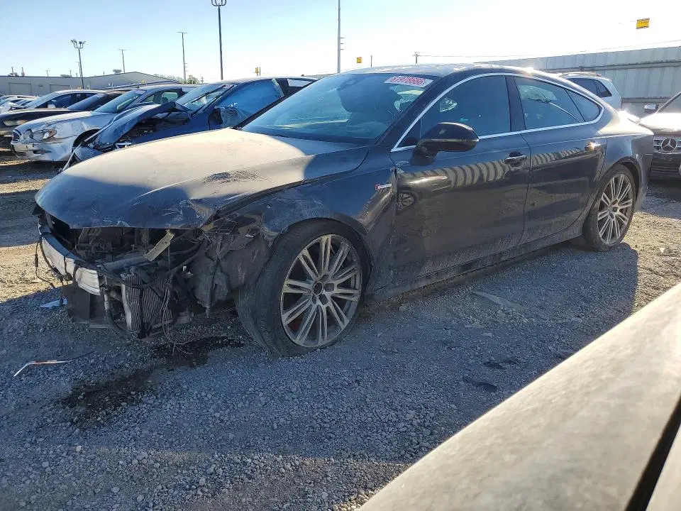 WAU2GAFC5EN017542 — 2014 Audi A7, Передняя часть (Front End), фото до ремонта