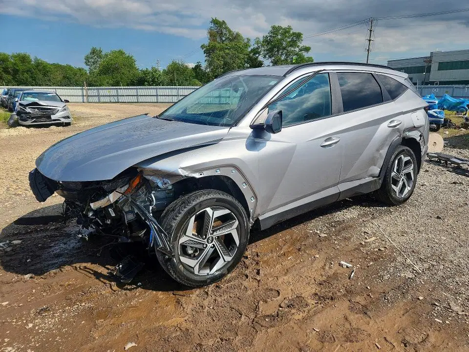 5NMJFCAE9PH183097 — 2023 Hyundai Tucson, Передняя часть, фото до ремонта