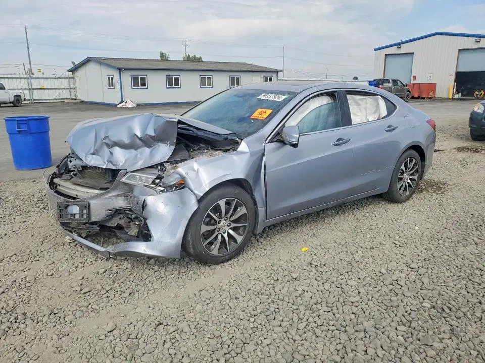 19UUB1F51FA018046 — 2015 Acura TLX, Передняя часть (Front End), фото до ремонта