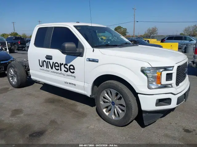 1FTEX1CP5JKE96578 — 2018 Ford F-150 Xl, Задняя часть (Rear), фото до ремонта