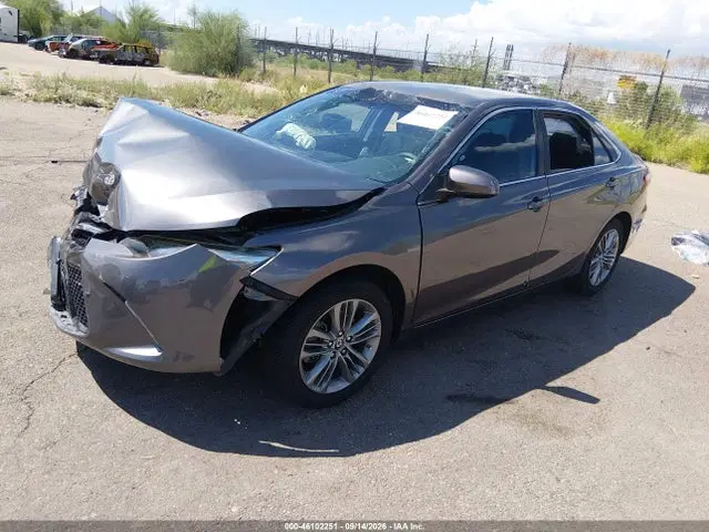 2015 Toyota CAMRY SE VIN 4T1BF1FK1FU983144 фото 2