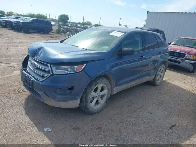 2018 Ford EDGE SE VIN 2FMPK3G96JBB96147 фото 2