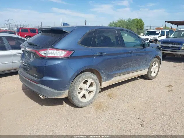 2018 Ford EDGE SE VIN 2FMPK3G96JBB96147 фото 4