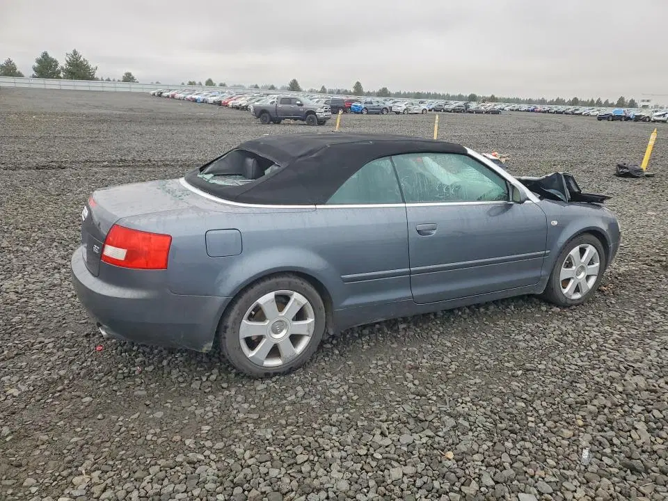 2004 AUDI A4 VIN WAUDT48H04K023702 фото 3
