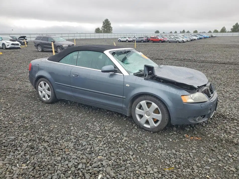 2004 AUDI A4 VIN WAUDT48H04K023702 фото 4