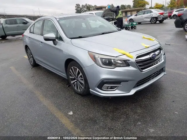 4S3BNDD61J3042726 — 2018 Subaru Legacy Touring, Передняя часть, фото до ремонта