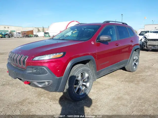 2017 Jeep Cherokee Trailhawk VIN 1C4PJMBSXHD225516 фото 2