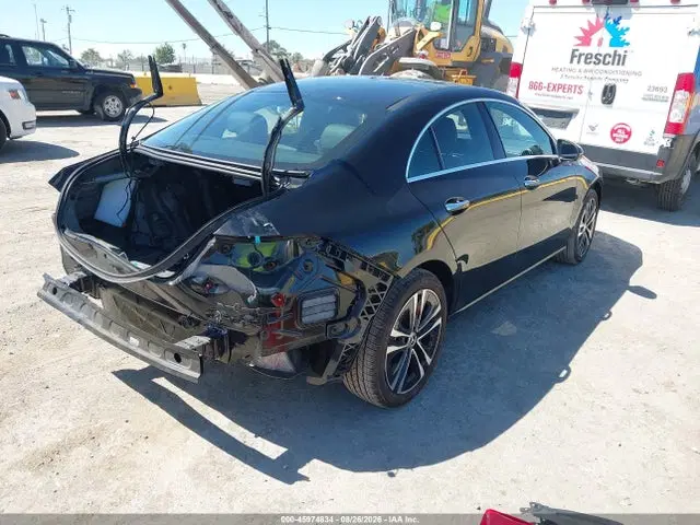 2025 Mercedes-Benz Cla 250 Coupe VIN W1K5J4GB3SN522134 фото 4
