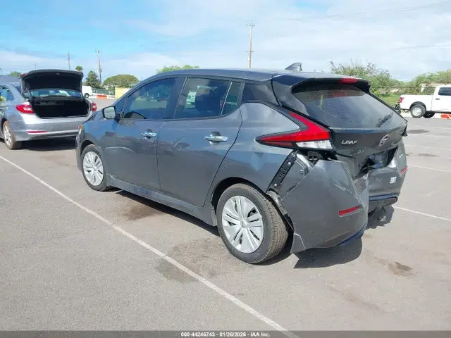 2022 Nissan Leaf S 40 Kwh VIN 1N4AZ1BV7NC561932 фото 3