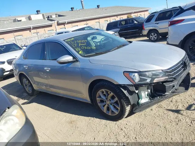 1VWAT7A33HC080690 — 2017 Volkswagen Passat 1.8 Tsi Trendline+, Передняя часть, фото до ремонта