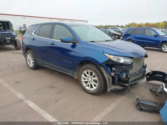 2GNAXUEV8K6134669 — 2019 Chevrolet Equinox 1LT, Передняя часть (Front), фото до ремонта