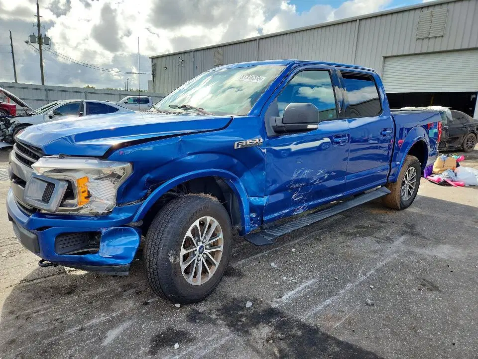 1FTEW1E51JFB22265 — 2018 Ford F150, Передняя часть (Front End), фото до ремонта