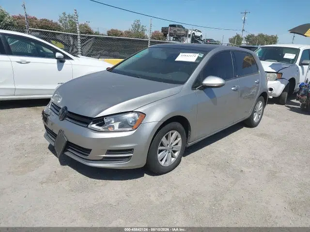 2016 Volkswagen Golf Tsi S 4-door VIN 3VW217AU8GM020517 фото 2