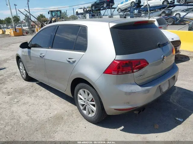 2016 Volkswagen Golf Tsi S 4-door VIN 3VW217AU8GM020517 фото 3