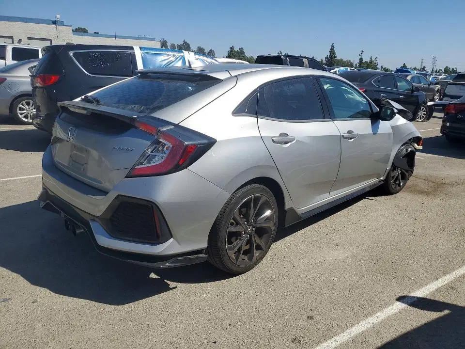 2019 Honda Civic VIN SHHFK7H41KU424083 фото 3