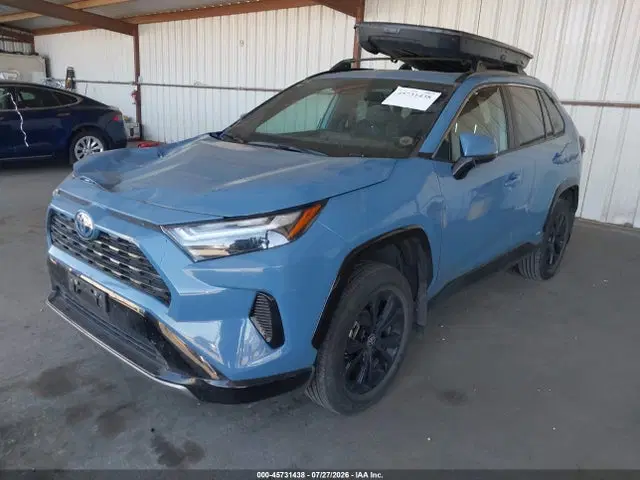 2024 Toyota Rav4 Hybrid Se VIN 4T3T6RFV4RU157445 фото 2