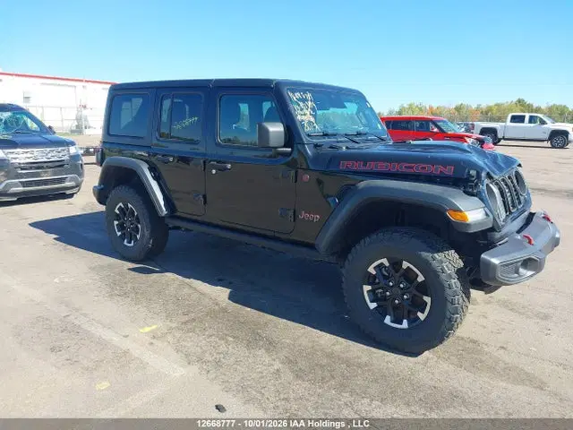 1C4PJXFN8TW191479 — 2026 Jeep Wrangler Rubicon, Передняя часть (Front), фото до ремонта