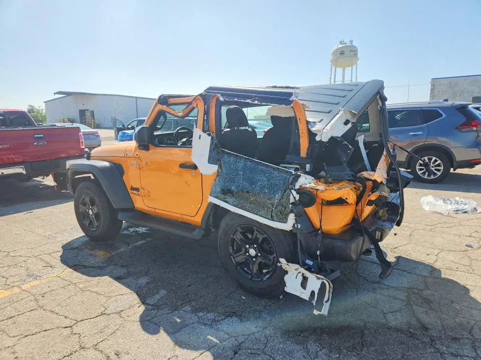 2021 JEEP WRANGLER VIN 1C4GJXAN5MW671455 фото 2