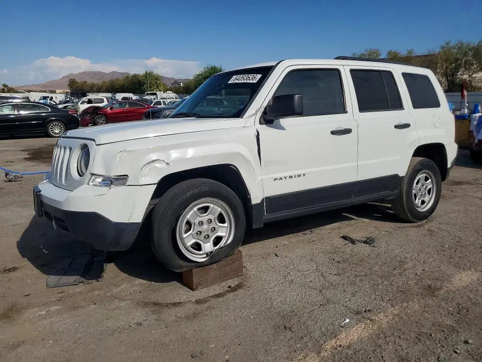 1C4NJPBA6ED720453 — 2014 Jeep Patriot, Передняя часть (Front End), фото до ремонта