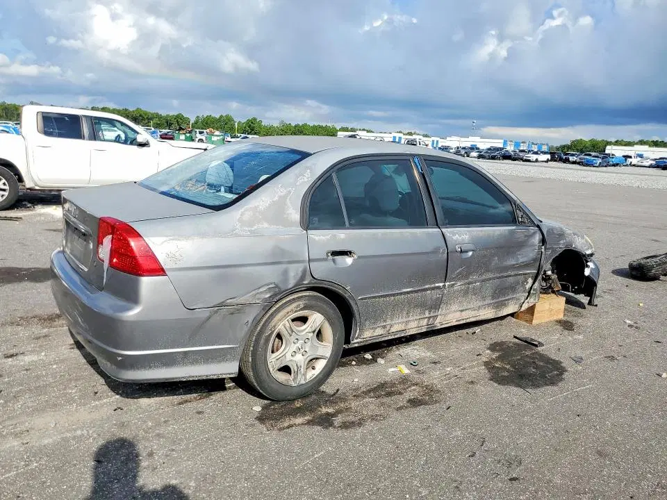 2005 HONDA CIVIC VIN 2HGES26785H539826 фото 3