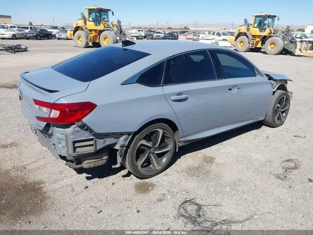 2022 Honda Accord Sport VIN 1HGCV1F3XNA044225 фото 4
