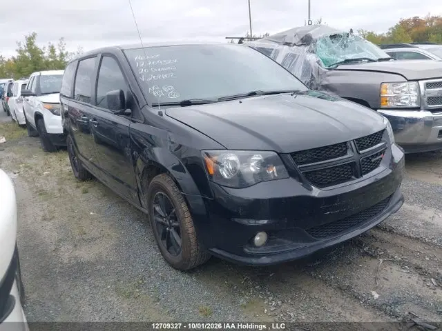 2C4RDGEG0LR202602 — 2020 Dodge Grand Caravan GT, Угон (Theft), фото до ремонта