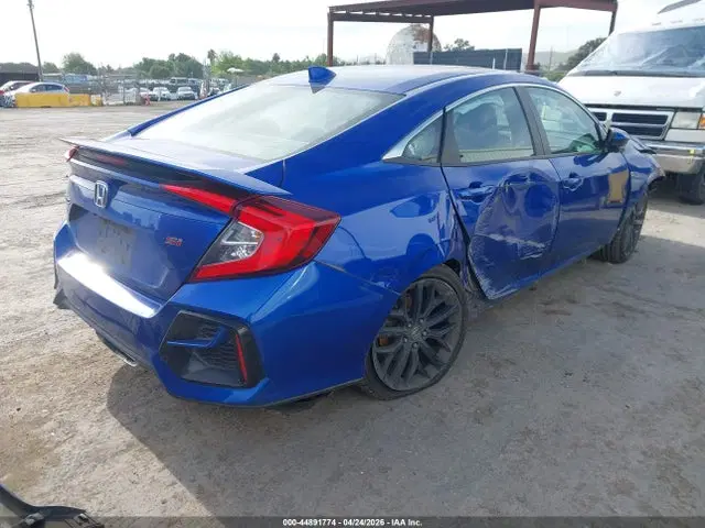 2020 Honda CIVIC SI SEDAN VIN 2HGFC1E54LH704120 фото 4