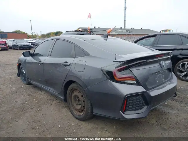 2017 Honda Civic Si Si VIN 2HGFC1E53HH200410 фото 3