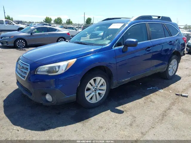 2017 Subaru Outback 2.5i Premium VIN 4S4BSADC7H3312254 фото 2