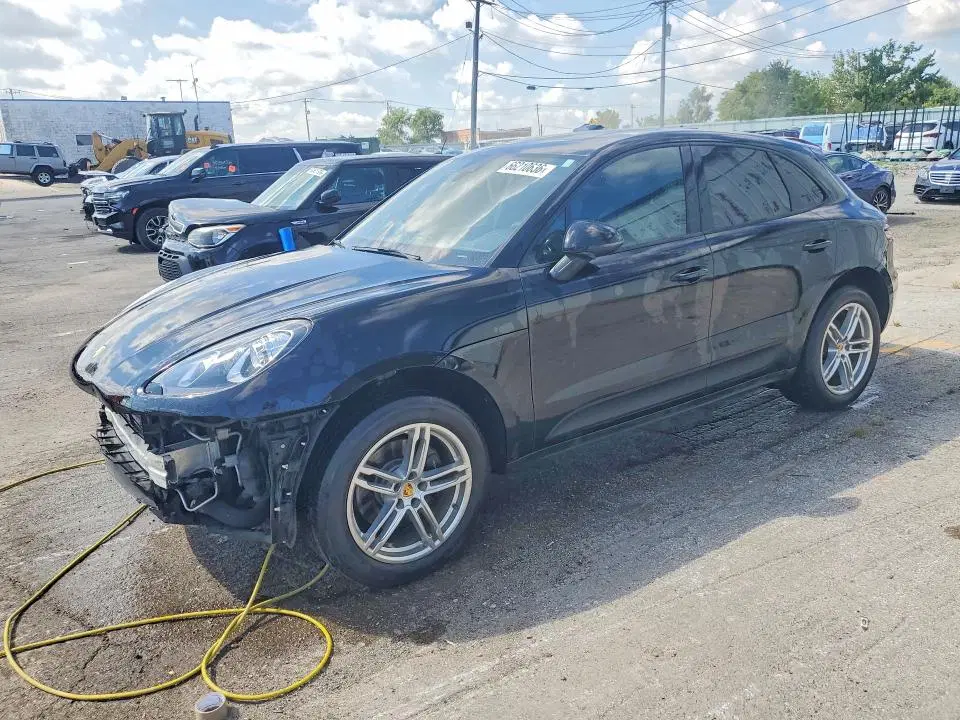 WP1AA2A58HLB05997 — 2017 Porsche Macan, Передняя часть, фото до ремонта