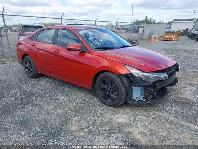 KMHLM4AG5NU326019 — 2022 Hyundai Elantra Preferred Ivt, Передняя часть (Front), фото до ремонта