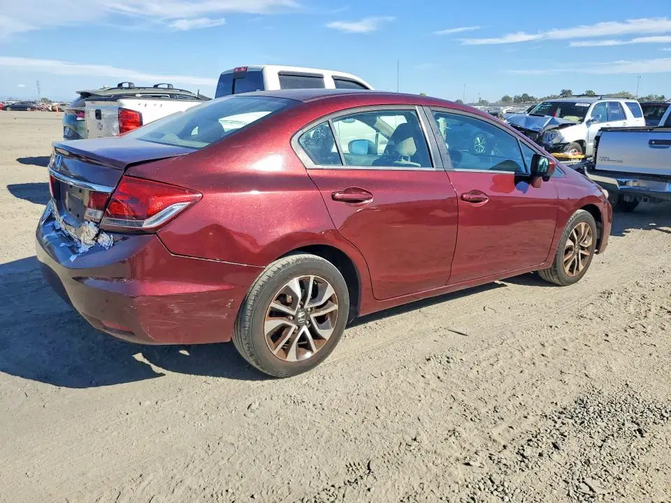 2015 Honda Civic VIN 19XFB2F86FE202399 фото 3
