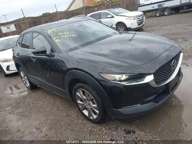 3MVDMBCL1MM267754 — 2021 Mazda CX-30 Gs, Град (Hail), фото до ремонта