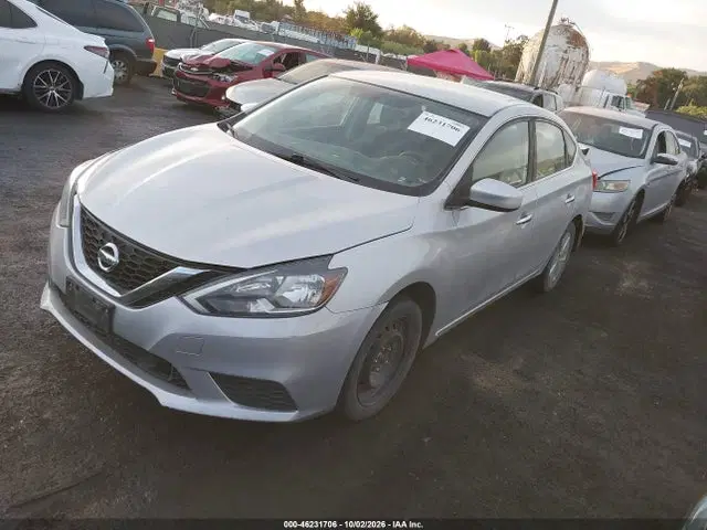 2018 Nissan SENTRA S VIN 3N1AB7AP5JY326373 фото 2