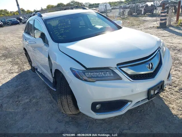 5J8TB4H74HL802241 — 2017 Acura RDX, Передняя часть справа (Right Front), фото до ремонта