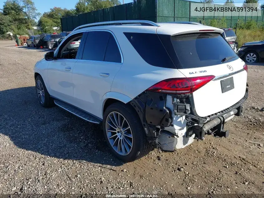 2022 Mercedes-Benz Gle 350 4Matic VIN 4JGFB4KB8NA591394 фото 4