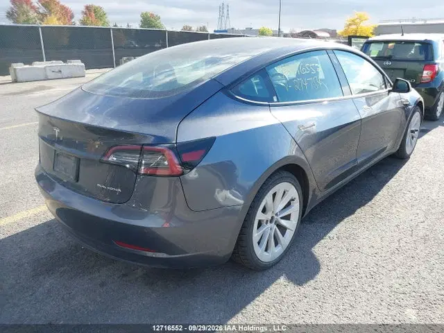 2022 Tesla MODEL 3 VIN 5YJ3E1EB5NF274754 фото 4