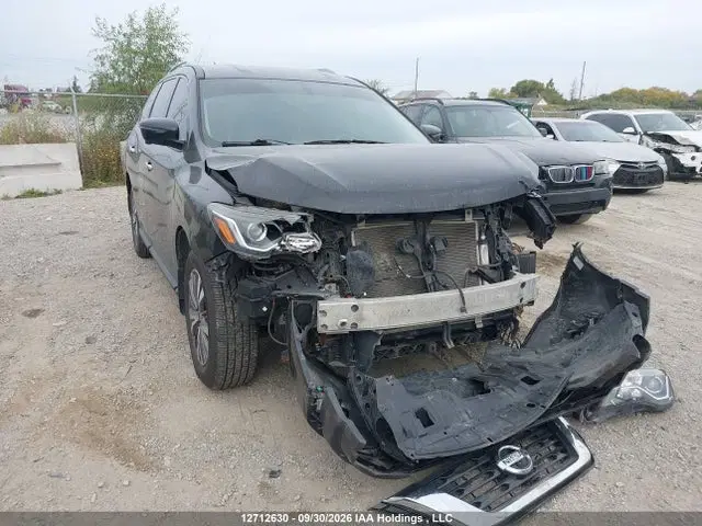 5N1DR2MM9HC692541 — 2017 Nissan Pathfinder Platinum/S/SL/SV, Передняя часть, фото до ремонта