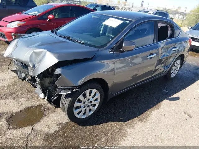 2018 Nissan SENTRA S VIN 3N1AB7APXJY344948 фото 2