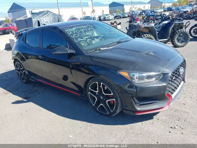 KMHT36AH6MU008898 — 2021 Hyundai Veloster N, Задняя часть (Rear), фото до ремонта