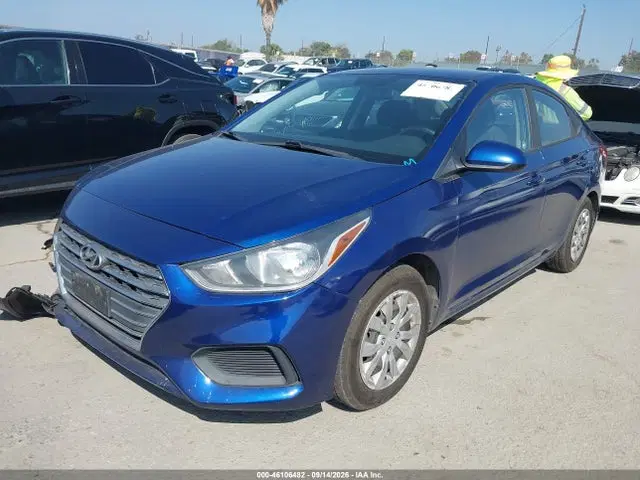 2019 Hyundai ACCENT SE VIN 3KPC24A30KE059759 фото 2