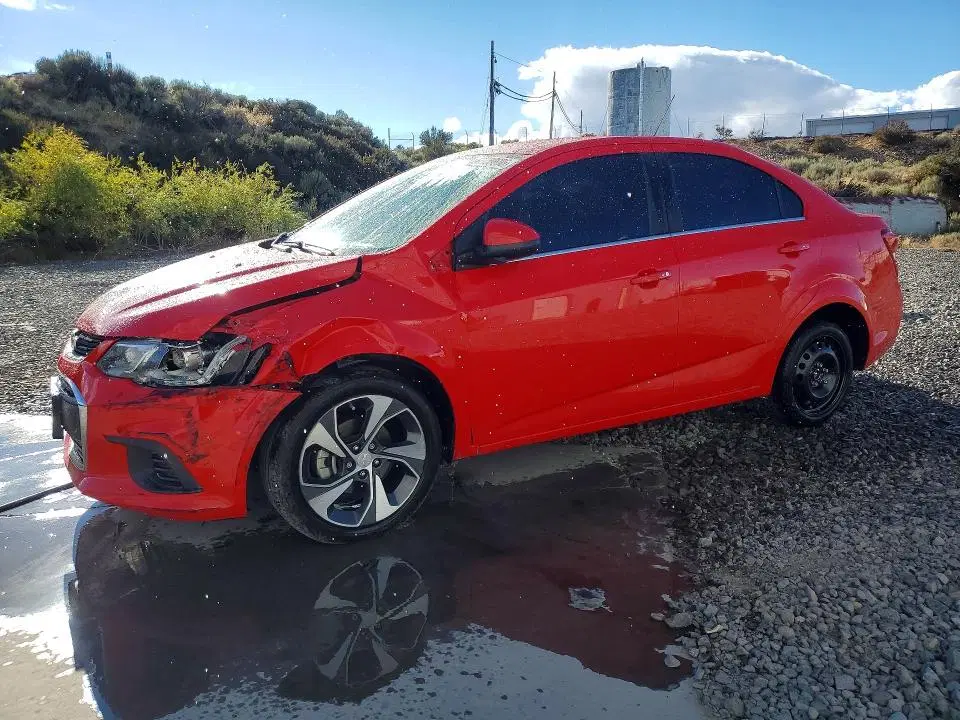 1G1JF5SB0H4108095 — 2017 Chevrolet Sonic, Передняя часть (Front End), фото до ремонта