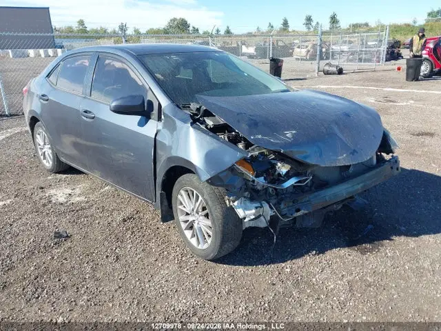 2T1BURHE3EC114007 — 2014 Toyota Corolla LE, Передняя часть (Front), фото до ремонта
